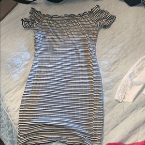 Off the shoulder dress